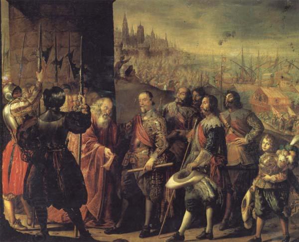 PEREDA, Antonio de The Relief of Genoa China oil painting art